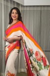 MG 475 Japan Satin Digital Printed Saree Wholesale Price In Surat
